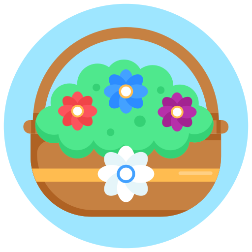 花かご Generic Circular icon