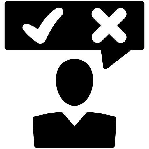 decisão Generic Glyph Ícone