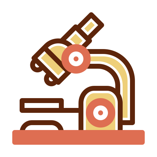 Микроскоп Generic Fill & Lineal иконка