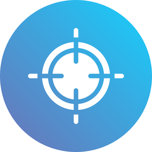 bersaglio Generic Flat Gradient icona