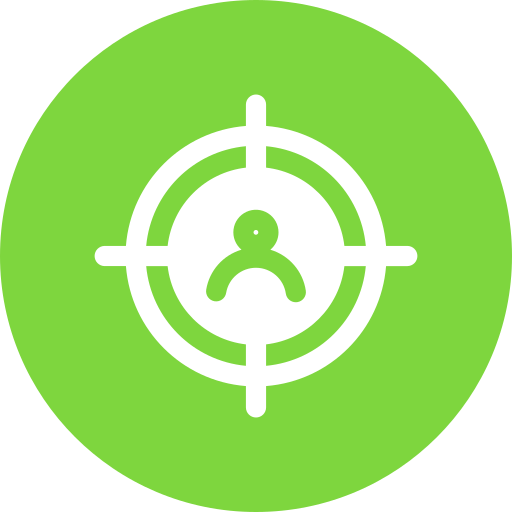 doelgroep Generic Flat icoon