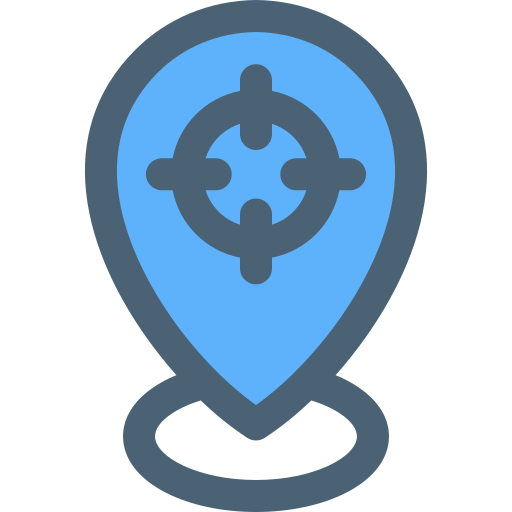 locatiemarkering Generic Blue icoon