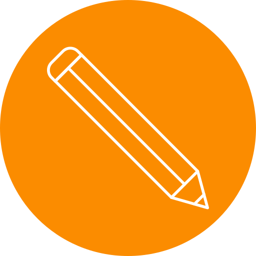 鉛筆 Generic Circular icon