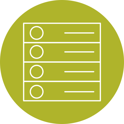 grote gegevens Generic Circular icoon