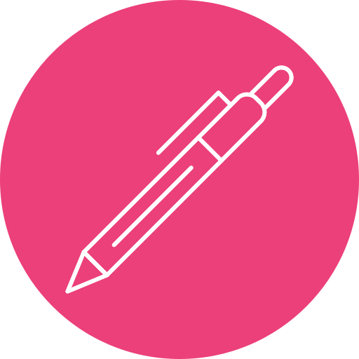 pen Generic Circular icoon