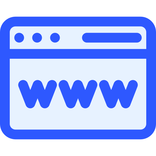 webサイト Generic Blue icon