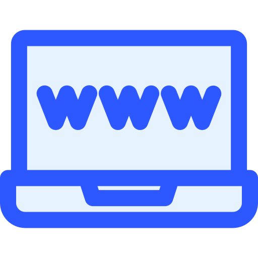 웹사이트 Generic Blue icon