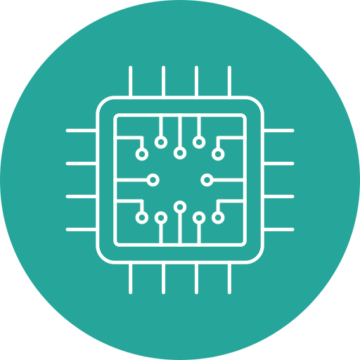 Circuit board Generic Circular icon