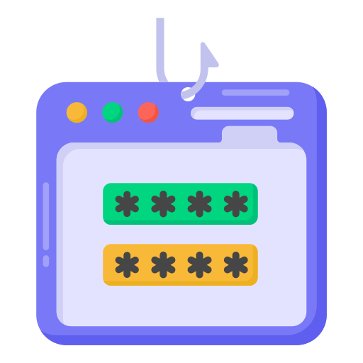 phishing Generic Flat icoon