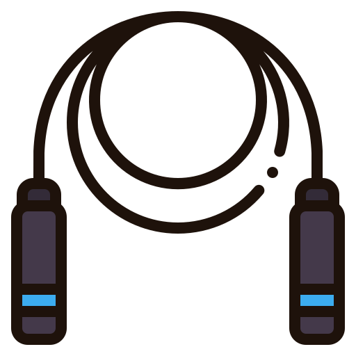 Jumping rope Generic Outline Color icon