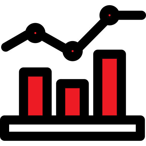 Bar chart Generic Fill & Lineal icon