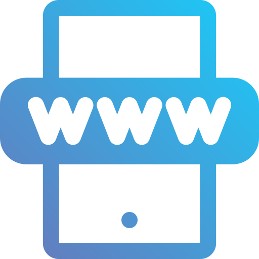 webseite Generic Flat Gradient icon