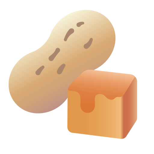 Peanut Generic Flat Gradient icon