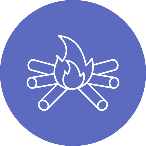 Bonfire Generic Circular icon