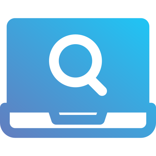 Search engine Generic Flat Gradient icon