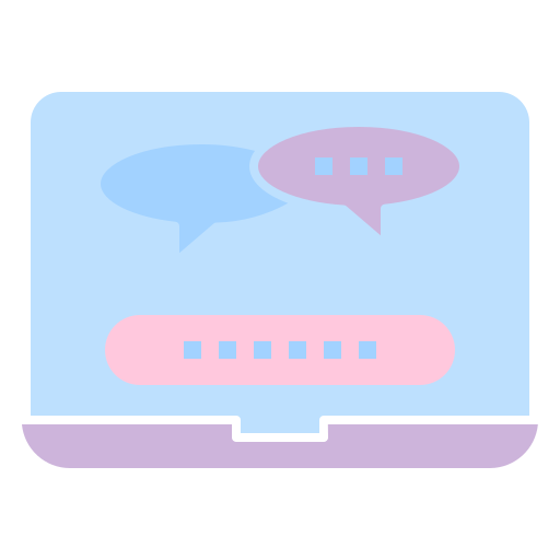 chatten Generic Flat icoon