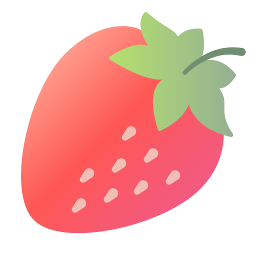 Strawberry Generic Flat Gradient icon