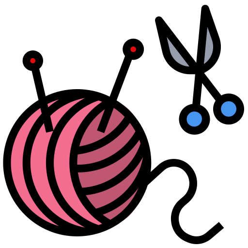 編み物 Generic Outline Color icon