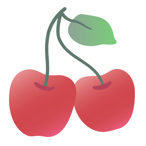 Cherry Generic Flat Gradient icon