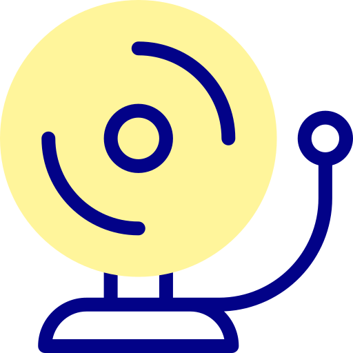 campana de la escuela Detailed Mixed Lineal color icono