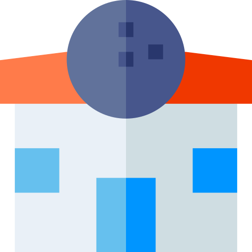 Bowling Basic Straight Flat icon