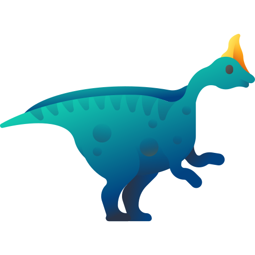 tsintaosaurus 3D Color icoon
