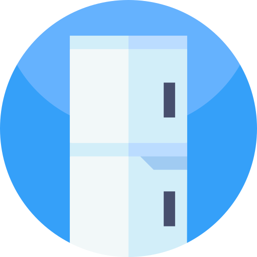kühlschrank Geometric Flat Circular Flat icon