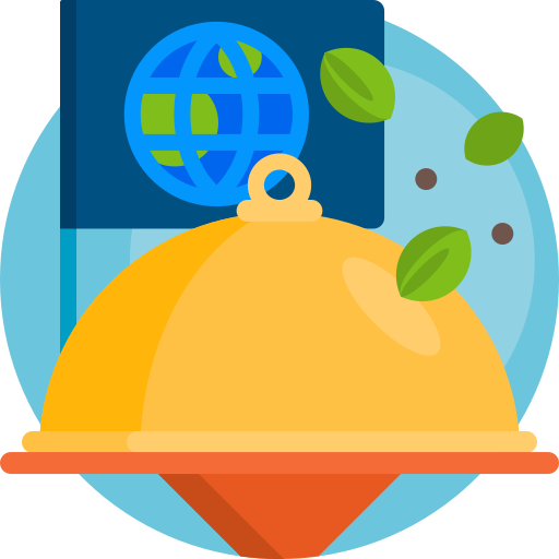 internationale Detailed Flat Circular Flat icoon