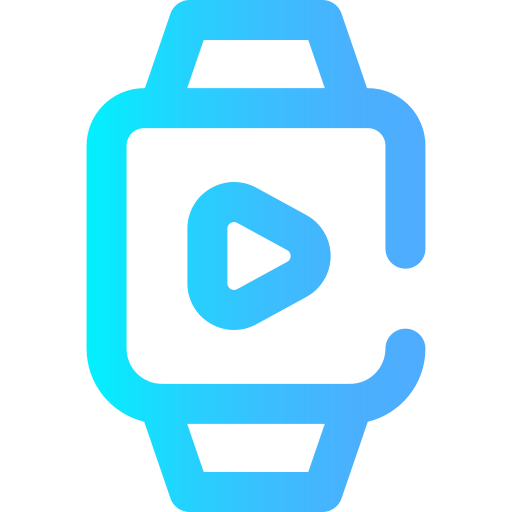 smartwatch Super Basic Omission Gradient icon