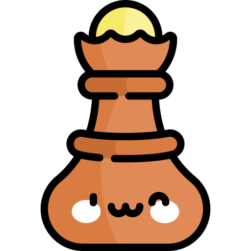 체스 Kawaii Lineal color icon