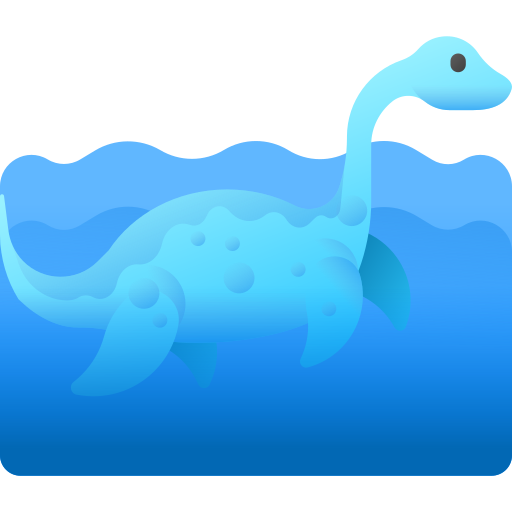 Plesiosaurus 3D Color icon