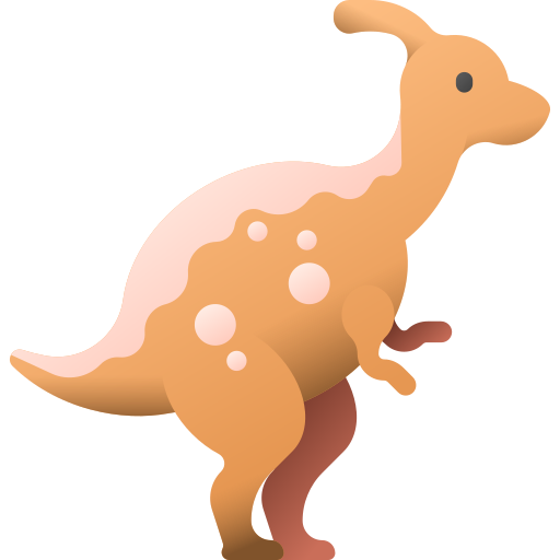 parasaurolophus 3D Color icon