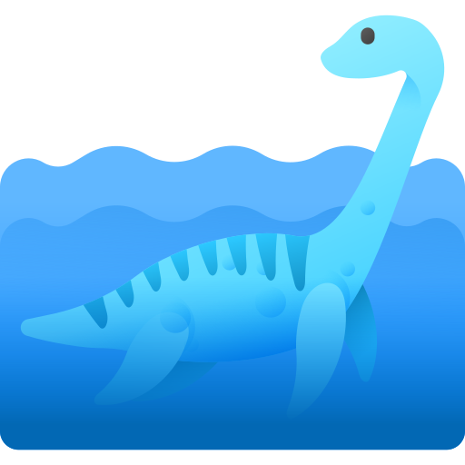 Elasmosaurus 3D Color icon