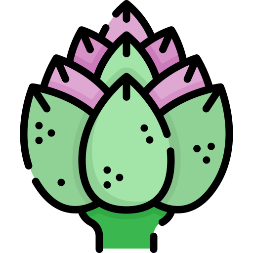 alcachofa Special Lineal color icono