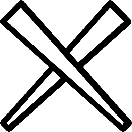 箸 Roundicons Premium Lineal icon