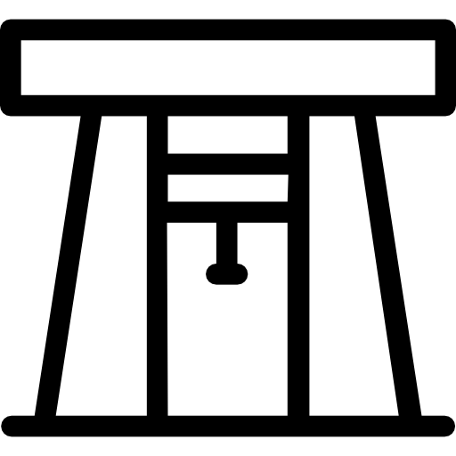 brama torii Roundicons Premium Lineal ikona