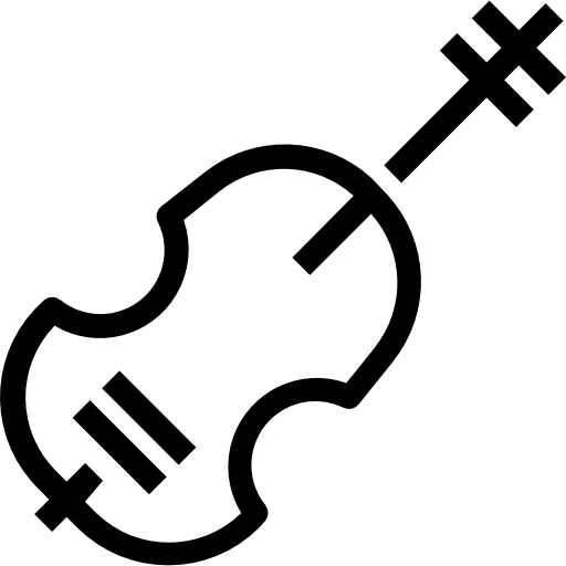 wiolonczela Roundicons Premium Lineal ikona