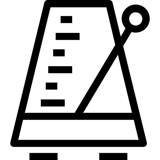 Metronome Roundicons Premium Lineal icon