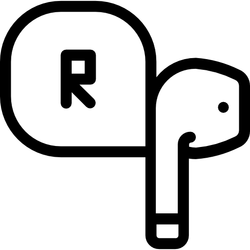 이어폰 Roundicons Premium Lineal icon