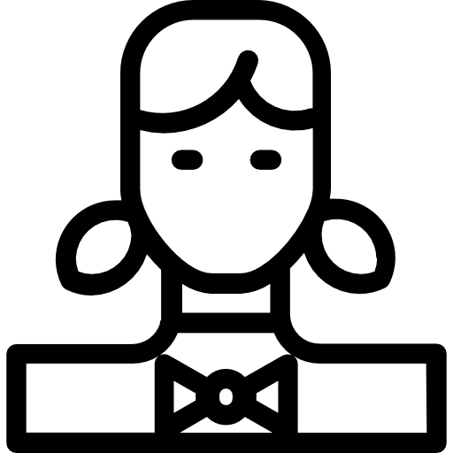 kellnerin Roundicons Premium Lineal icon