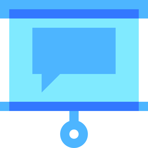 Presentation Basic Sheer Flat icon