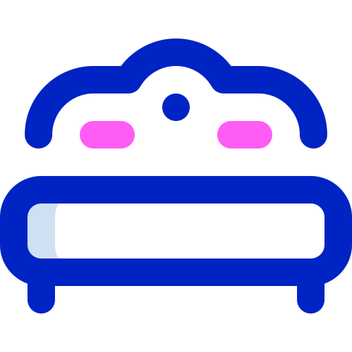Bed Super Basic Orbit Color icon