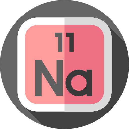 ナトリウム Flat Circular Flat icon