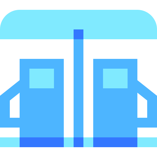 stazione di servizio Basic Sheer Flat icona
