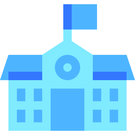 학교 Basic Sheer Flat icon