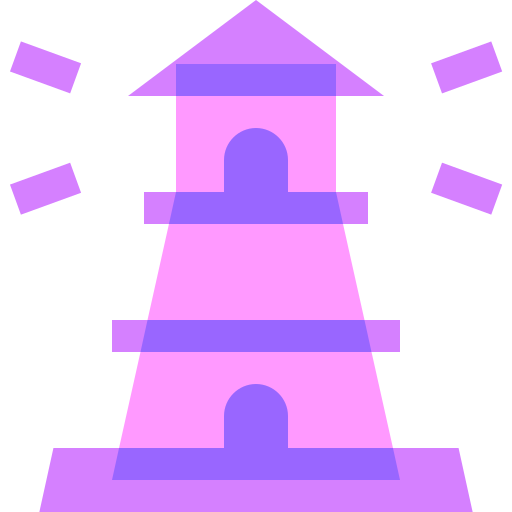 Lighthouse Basic Sheer Flat icon