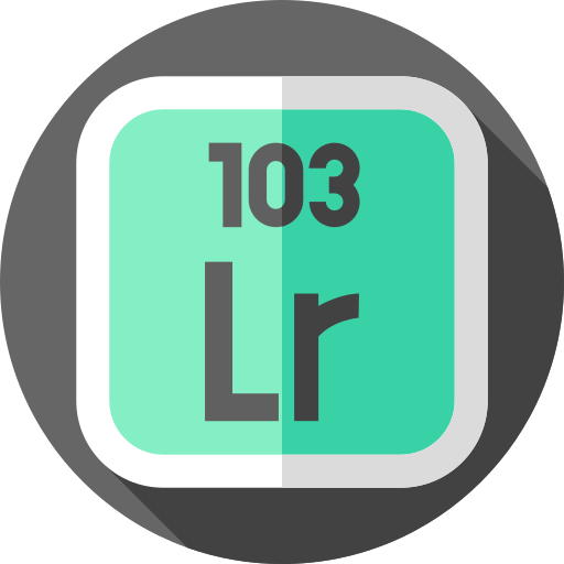 lawrencium Flat Circular Flat icon