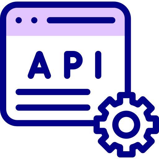 api Detailed Mixed Lineal color icon