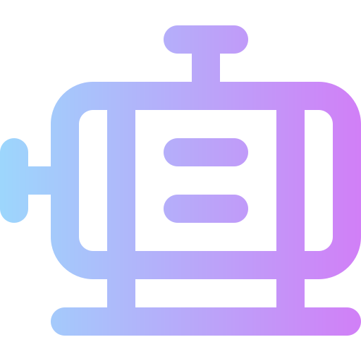 Water pump Super Basic Rounded Gradient icon