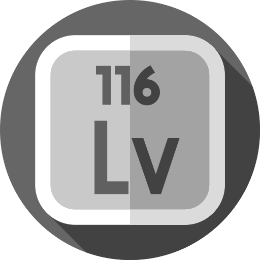 livermorium Flat Circular Flat icono
